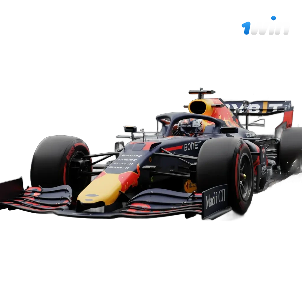 1win F1 betting in India: app screens with live odds, cash out, and UPI INR deposits on mobile and desktop