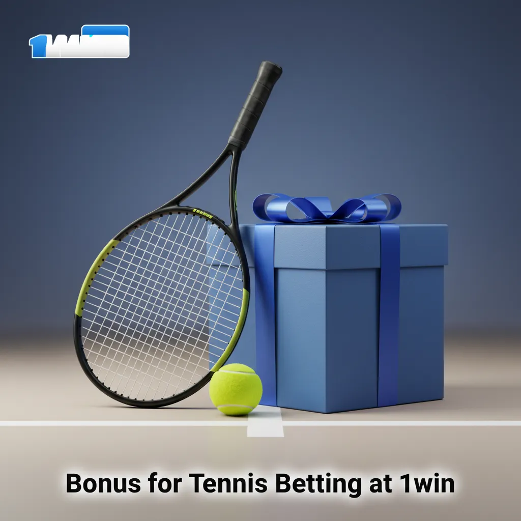 1win tennis betting welcome bonus on first deposit for new users; valid on pre-match and live markets. Wagering terms apply.