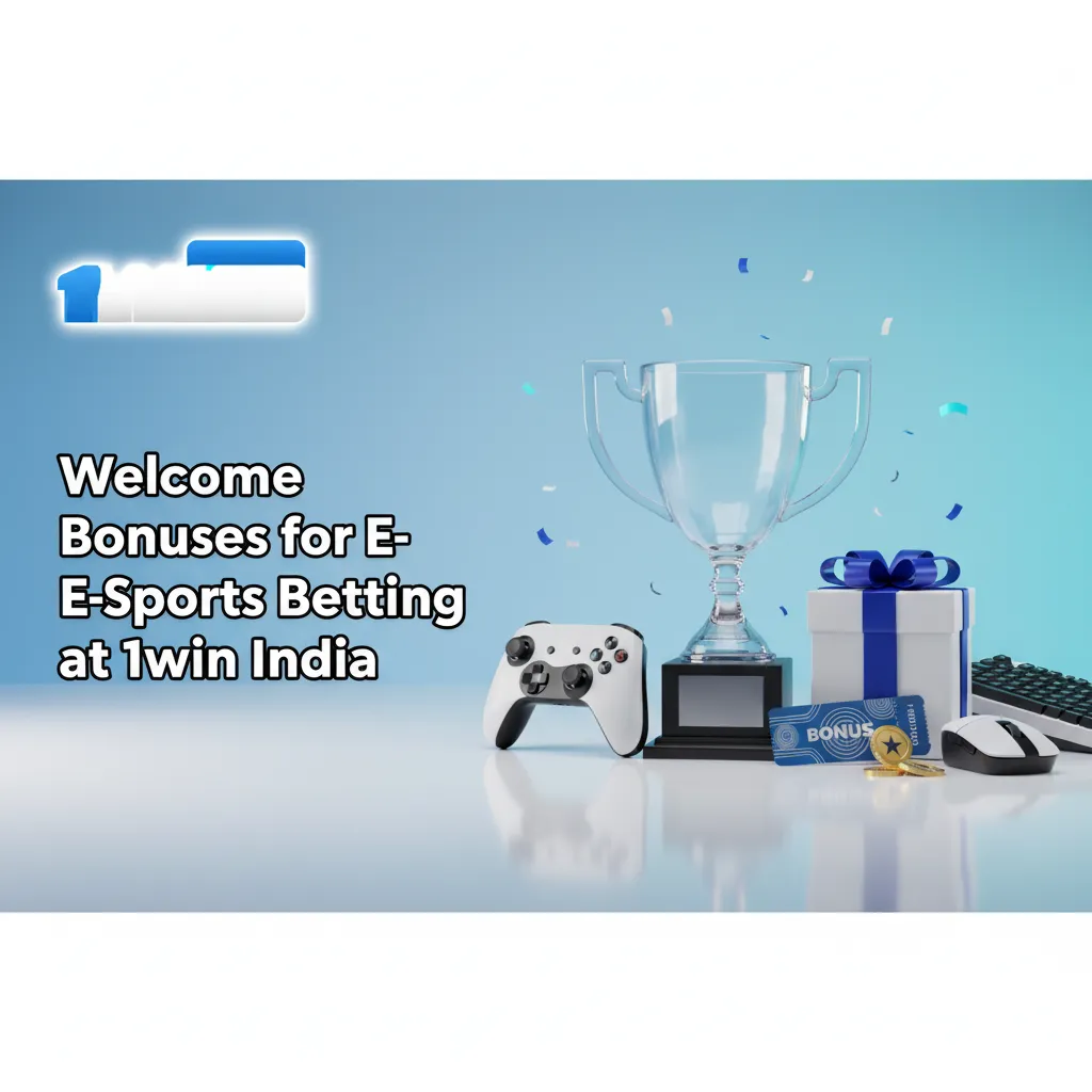 1win India esports welcome bonus: 500% up to ₹75,000. Steps to claim and wager on pre-match and live events.