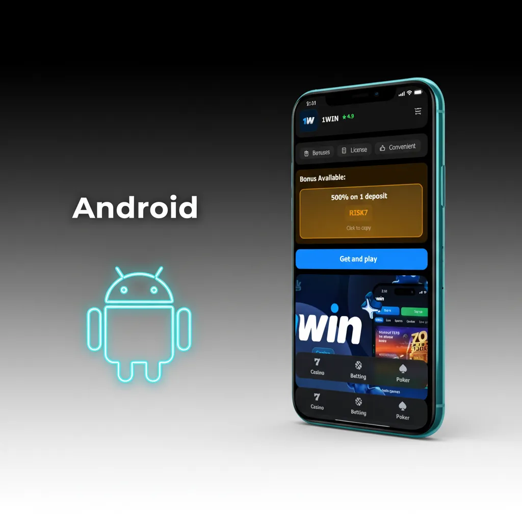 Android app install steps: visit site, download APK, allow source, install, log in; for Android 7+ with quick updates.