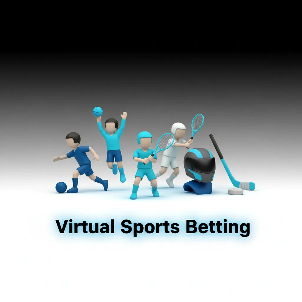 Virtual sports betting interface showing RNG-simulated football, cricket, horse racing, and tennis with rapid results.