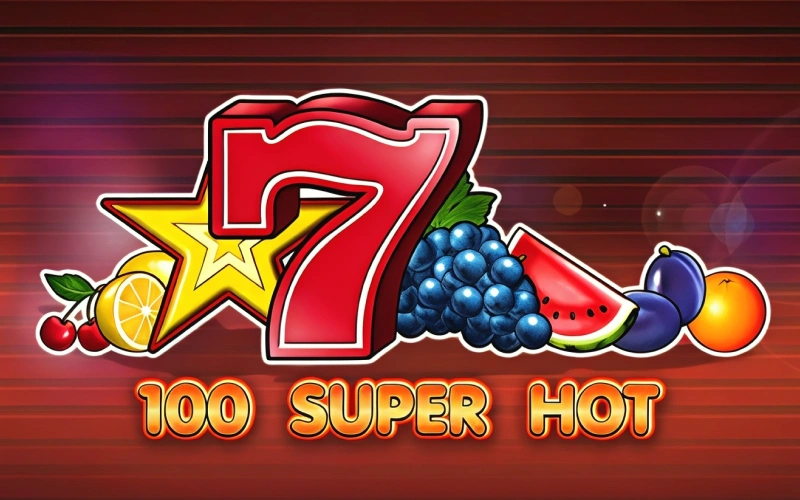 Enjoy the 100 Super Hot game at 1win India online casino.