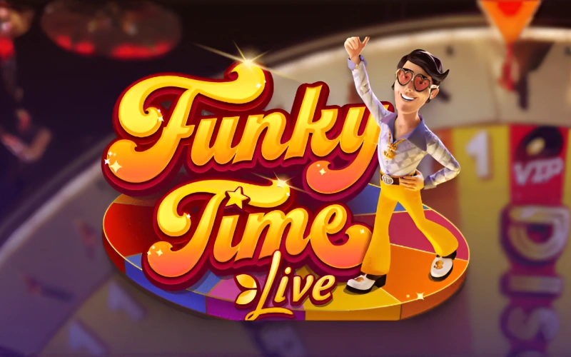 Join the Funky Time Live game at 1win live casino.