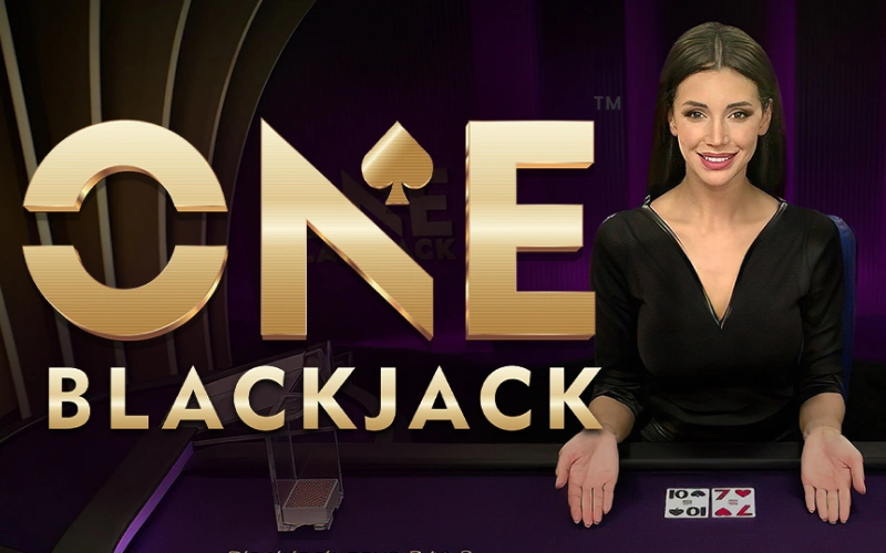 Place your bets on the One Blackjack game at 1win.